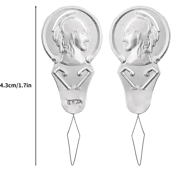 20 stk. nåletrådere symaskine aluminium hånd nåletrådere nåletråder til håndsyning, jern trådtråd nål slid linje ark