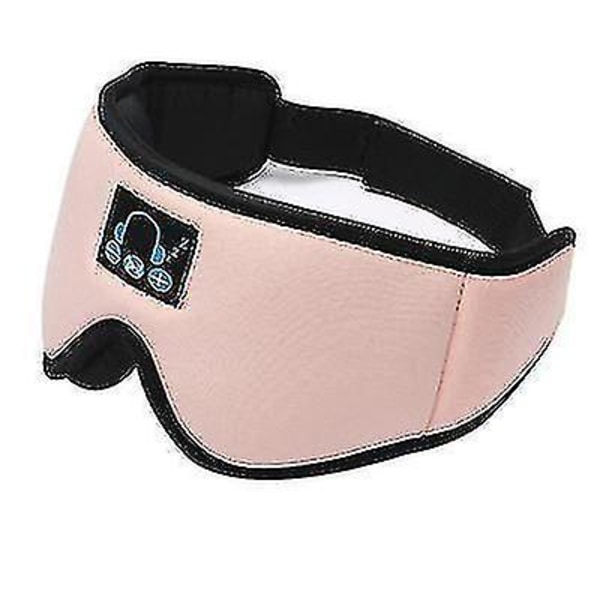 Langaton Bluetooth-unimaski, varjostava ja hengittävä uniapu~pink~