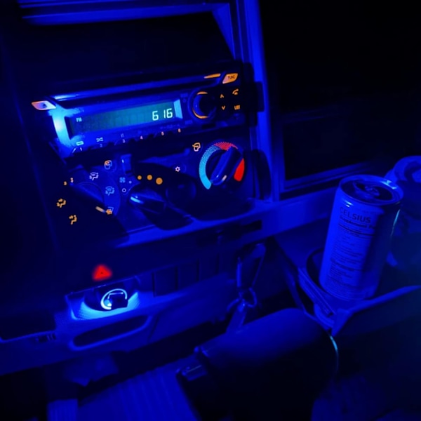 6 stk. Mini USB LED Lys, 7 Farver RGB Bil LED Indvendig Belysning 5V Smart USB Smart Lys Atmosfærisk Lys, Laptop Tastaturlys