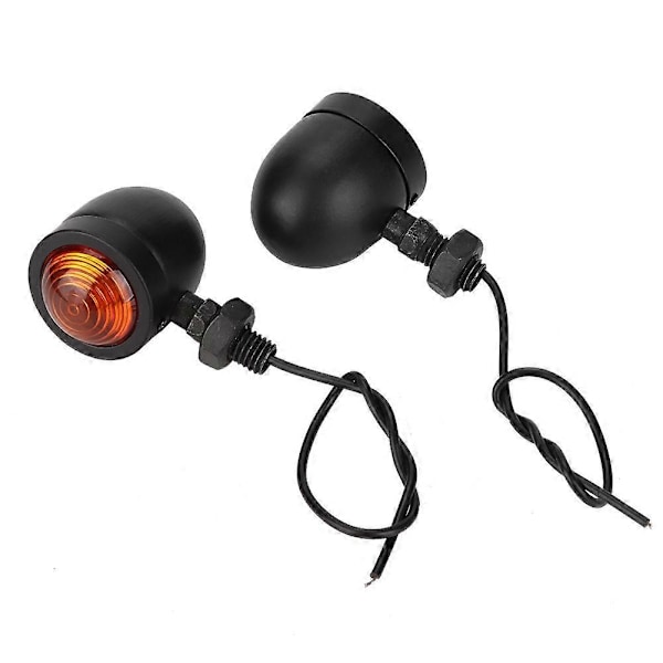 2 stk. Motorcykel LED Blinklys Drejeindikator Lampe Passer til Honda