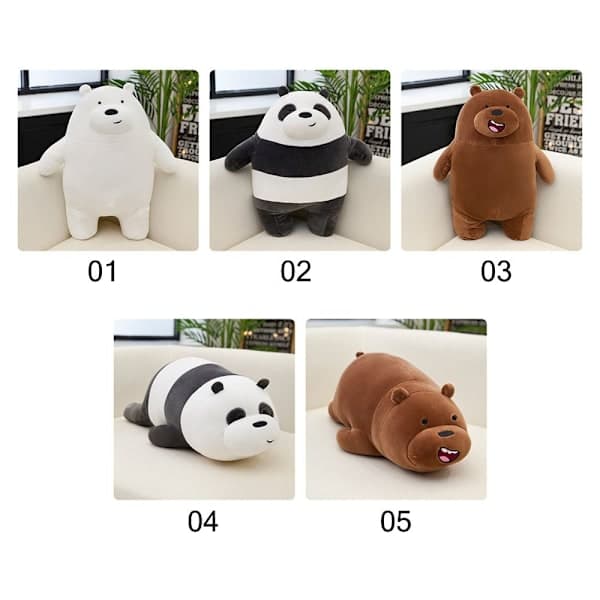 Pehmolelu 40 cm Kawaii We Bare Bears -pehmolelu, TH