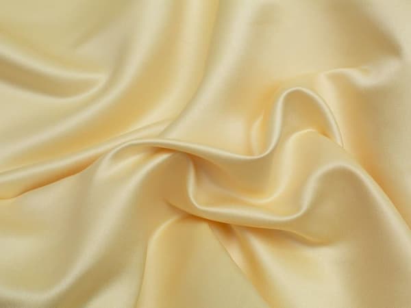 Minerva Classique Duchess Satin Tyg Citron - per meter Yellow 2