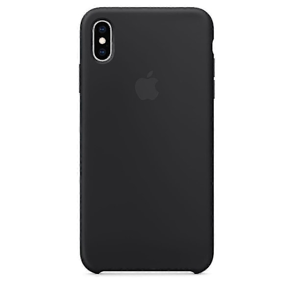 IPhone Xr silikonikuori (musta)