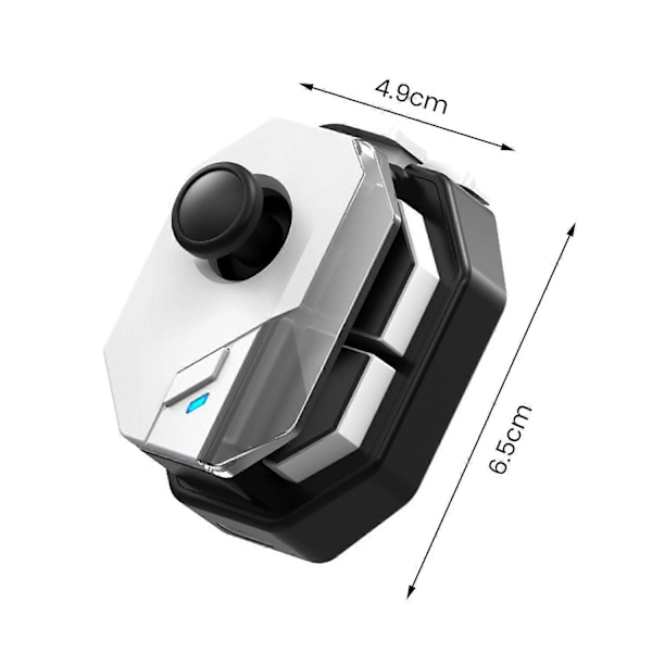 MB02 Gaming Trigger En Knapp Burst Automatisk Tryckskott HID Standardläge Kontinuerligt Skott Spel