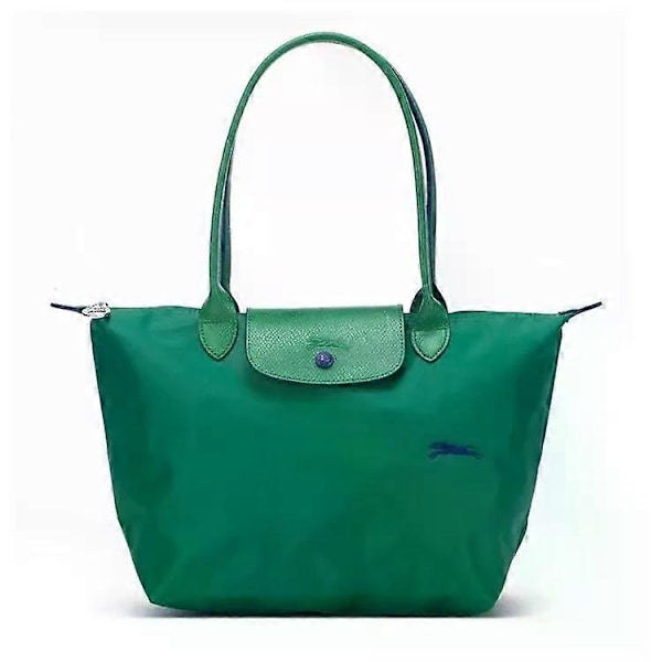 Enkel axelväska Ny klassisk portabel dumplingväska Enkel axelväska damväska Cactus green M