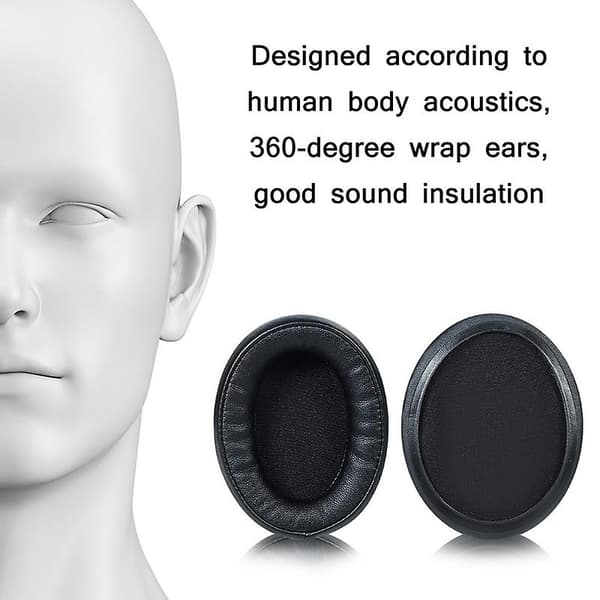 2 stk. øreputer for Audio-Technica ATH-AR5BT White