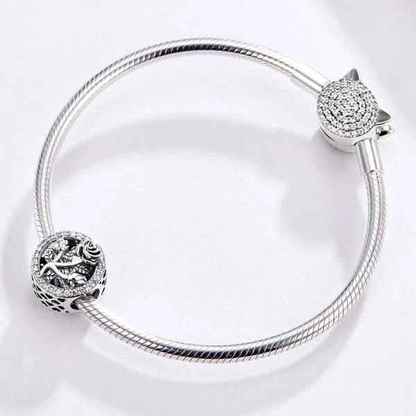 Berlokkompatibelt Pandora-armbånd i Sterlingsølv