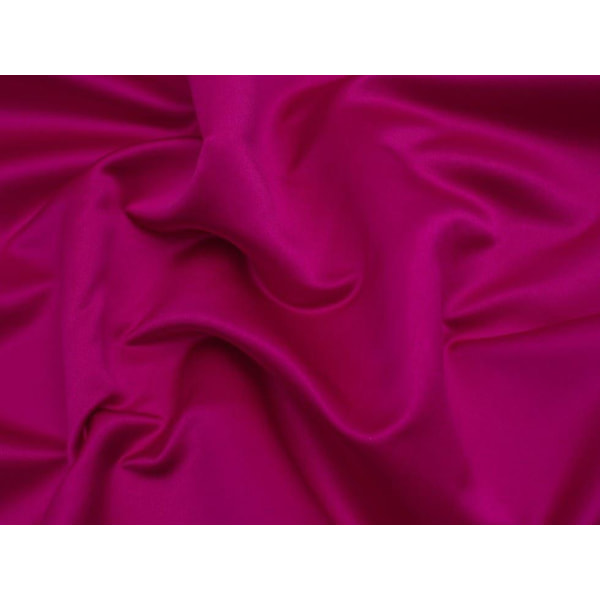 Minerva Classique Duchess Satin Tyg Fushcia - per meter Fushcia