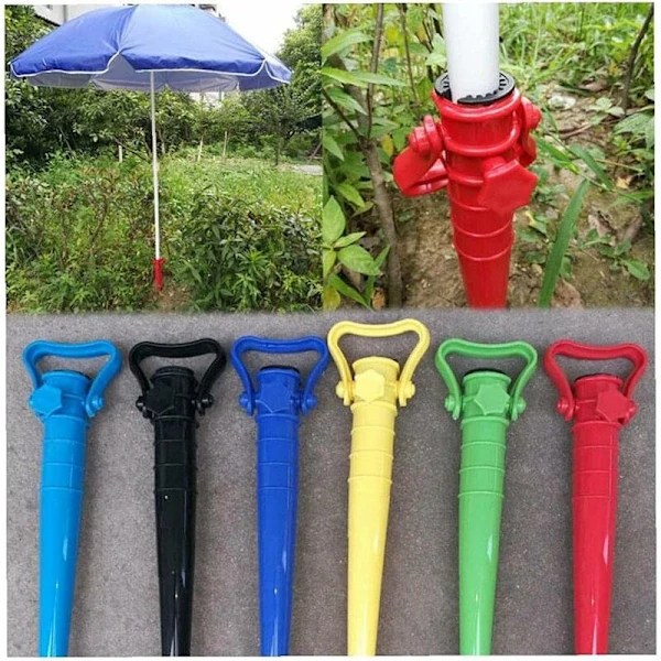 3 stk. Parasolfod til strand, parasol jordspyd, strandparasol sandspyd, til haveparasol, fuglefoderautomat, lysthus, Fl
