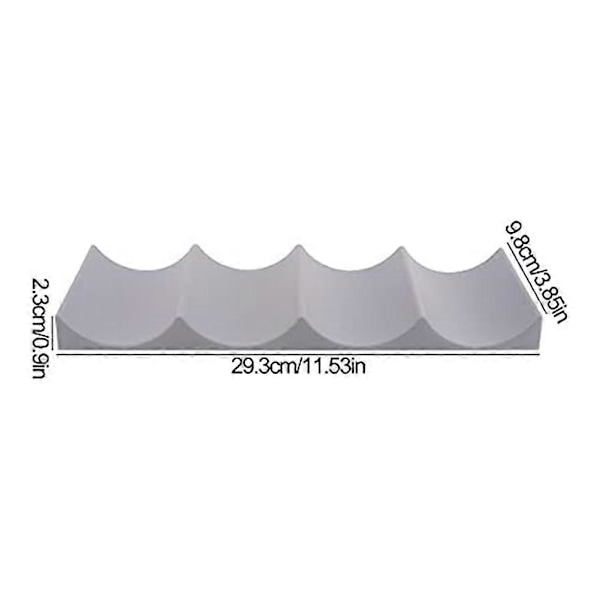 3 Pcs Red Wine Rack Stackable Bottle Holder Suitable for Kitchen Bar Hotel Multi-Stackable Display