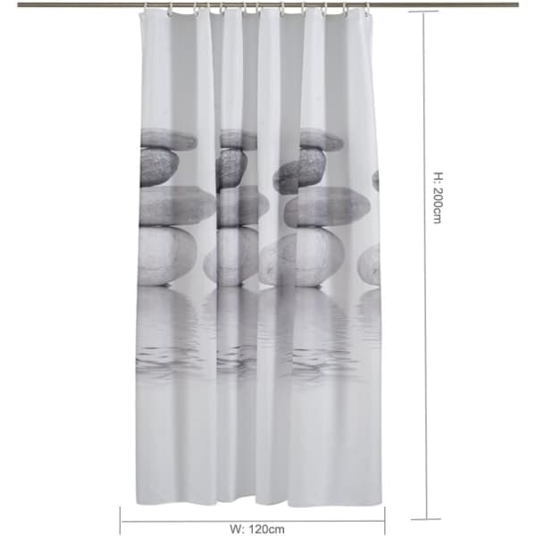 120CMx200CM - Duschdraperi, Tygduschdraperi, Duschdraperi