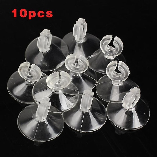 10 Pcs/set Aquarium Sucker Suction Cup For 4/6mm Air Line Pipe Tube Wire Holder