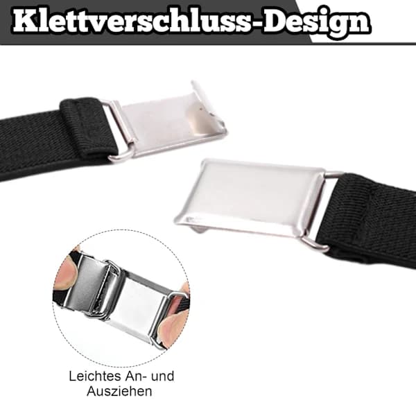 3-pack Elastiska Bälten Barn, 2,5 x 75 cm Justerbart Stretchbälte Barn, Fyrkantigt Magnetiskt Spänne Bälte, Barnbälte El