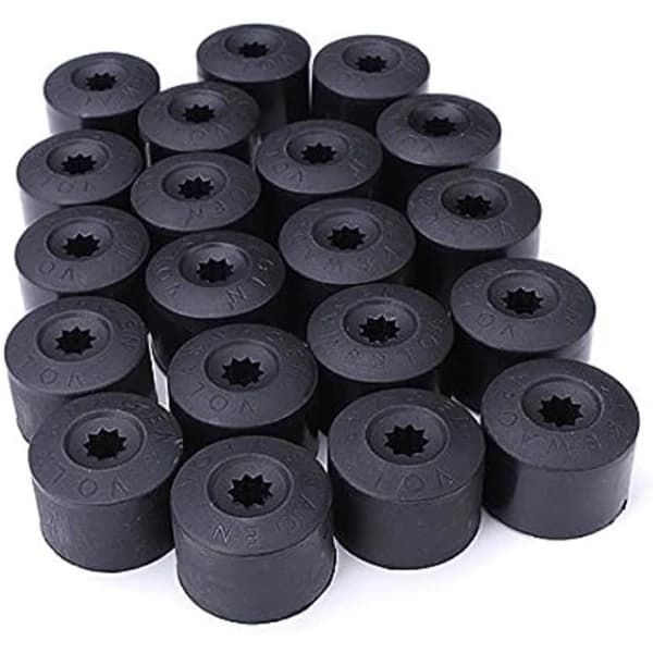 20 hjulmutterboltkapper 17 mm kompatibel med VW Golf Mk4 Passat Audi Beetle,TH