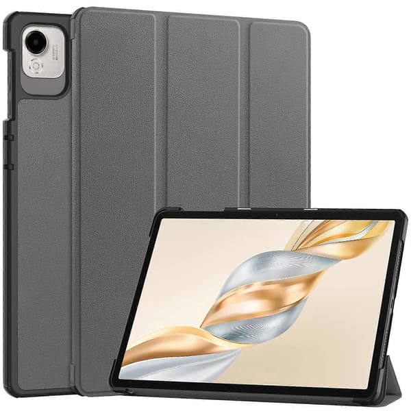 For Honor Pad X9 Pro Etui Anti-Drop Læder Stand Tablet Cover - Grå Grey