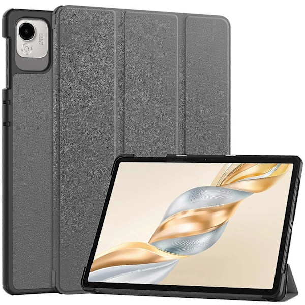 För Honor Pad X9 Pro Fodral Anti-Fall Läder Ställ Tablet Skydd - Grå Grey