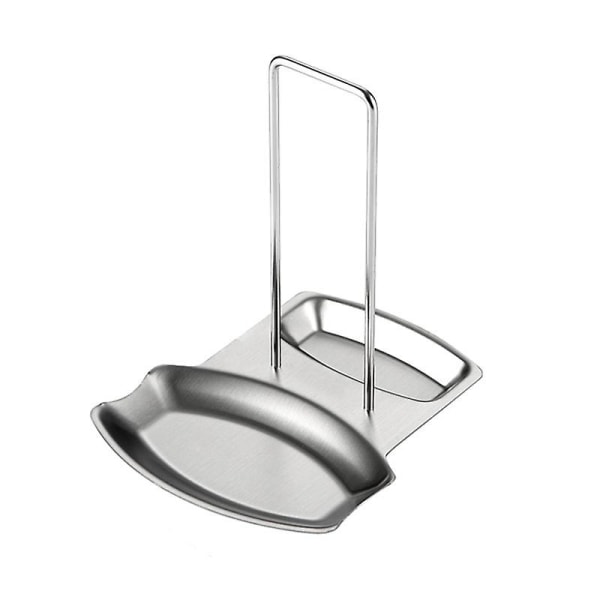 Lid Holder Spoon Rest Knives Spoons Forks Spatula Stainless Steel Cutlery Rest Lid Holder Kitchen Sundries Utensil Bring Order to Your Kitchen