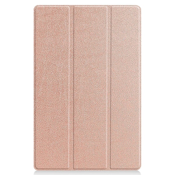 För Lenovo Tab P11 (TB-J606F) Läderfodral Mörkblå Golden rose