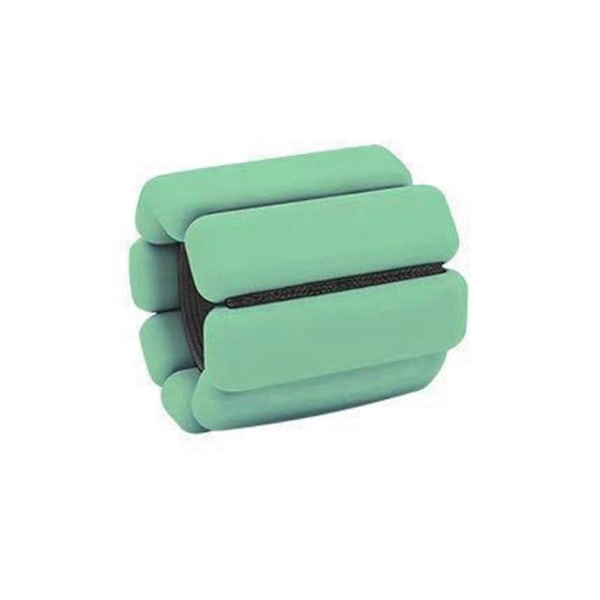 Säädettävät 1/2lb Ranne- ja Nilkkapainot Joogaan, Tanssiin, Barre- ja Pilates-harjoituksiin Green 1 Pound