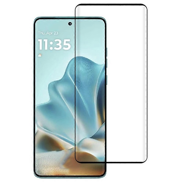 Motorola Edge 60 Fusion 5G Näytönsuoja 3D Kaareva Karkaistu Lasi Kalvo Sivuliimalla