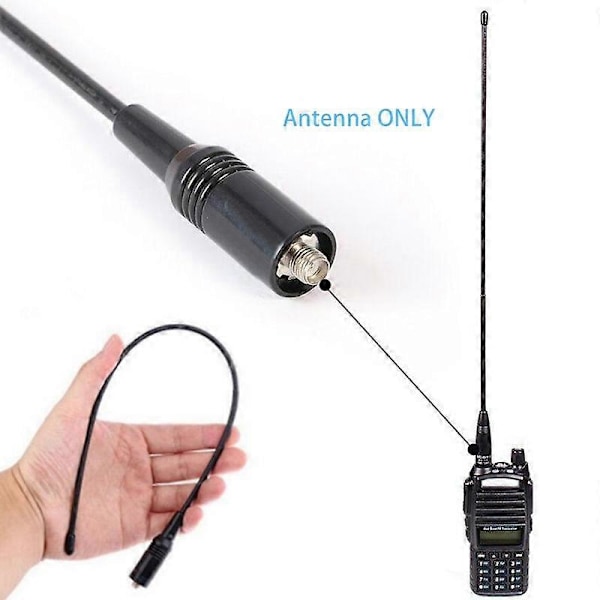 til UV5R UV-82 771 Antenne 144/430MHZ 10W Dual Band Walkie Talkie Antenne