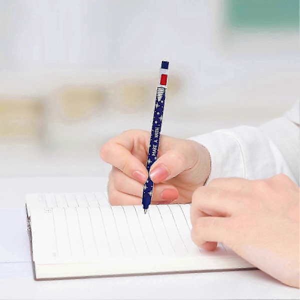 3 stk. Jule Viskelæder Gel Pen Få Fejl til at Forsvinde Julemand Rensdyr Børne Design Viskelæder Pen til Tegning Skrivning 3pcs