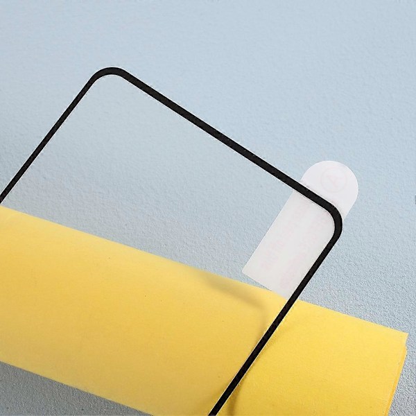 Til Xiaomi Redmi Note 13 5G Hærdet Glas Silketryk Fuld Lim Skærmbeskytter Sort Kant