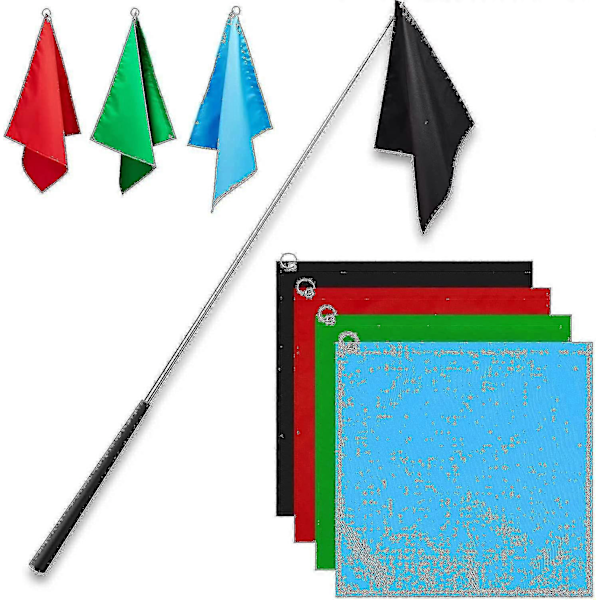 Black Friday Hestetrening Flagg 4 Deler Hestetrening Utstyr Hest Nylon Flagg Uten Flaggstang