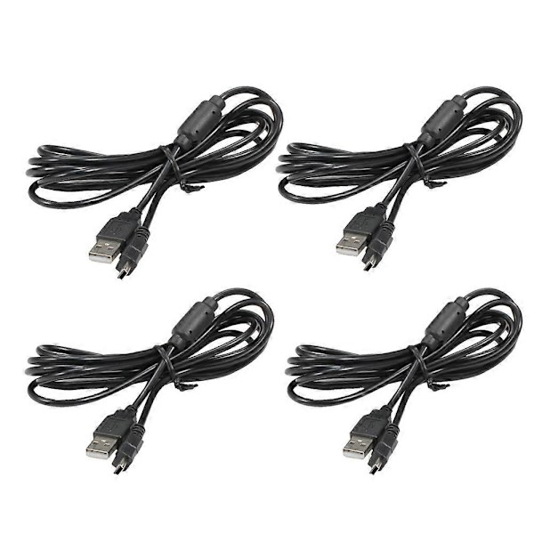 USB-ladekabel til Sony PS3 trådløse spilkonsolcontrollere med magnetisk ring, opladningsledning til Playstation 3 2Pcs