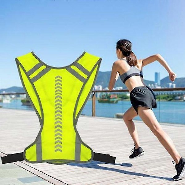 Reflekterende Vest For Gåing Om Natten, Reflekterende Løpevest, Reflekterende Løpevest Utstyr For Kvinner Menn Sikkerhet