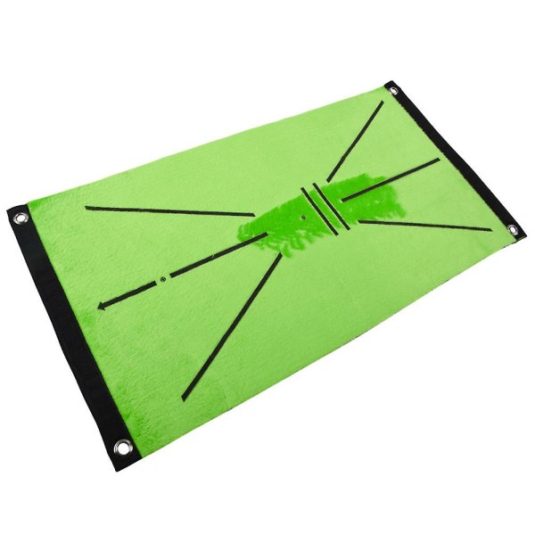 Indoor Golf Mat, Strike Tracking, Golf Practice Mat with Swing Detection, Portable Golf Mat with 4 Ground Aid Pegs for Indoor and Outdoor, for Men and