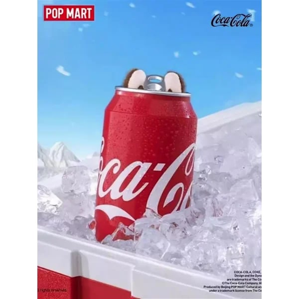 The Monsters Jännittävät Macaron Pehmolelut Hahmolelut Sokkolaatikot Aito POPMART The Monsters Labubu Coca-Cola
