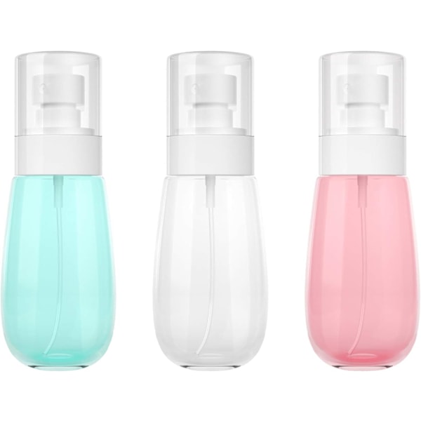 Små Sprayflasker 100ml, 3-pak Fin Forstøverflaske til Rejser 100ml