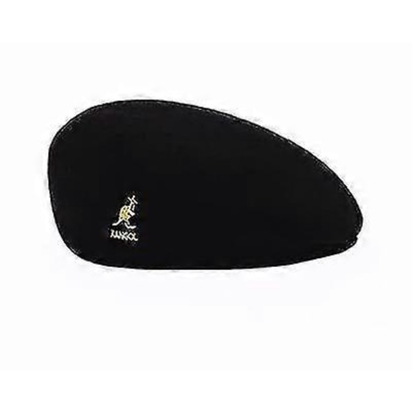 Miesten Naisten Lakit Kenguru Baretti Taiteilija Pipohattu black b M(56-58CM)