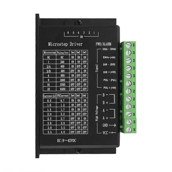 2-Faset 4A Stepper Motor Controller TB6600 til 42 57 Stepper Motor NEMA23/17