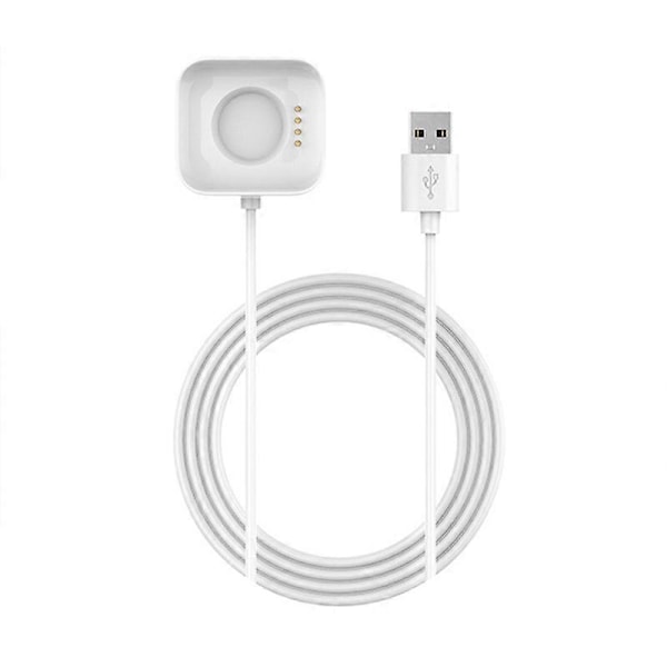 Ladekabel Sikker Hurtiglading 1m Smartklokke Lader Dock Adapter for OPPO Watch 41mm 46mm JIKAIX White 46mm