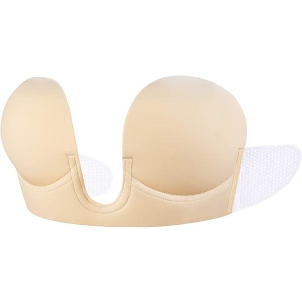 U Shape BrasㄗAㄘAdhesive Push Up Invisible Women Backless Bra