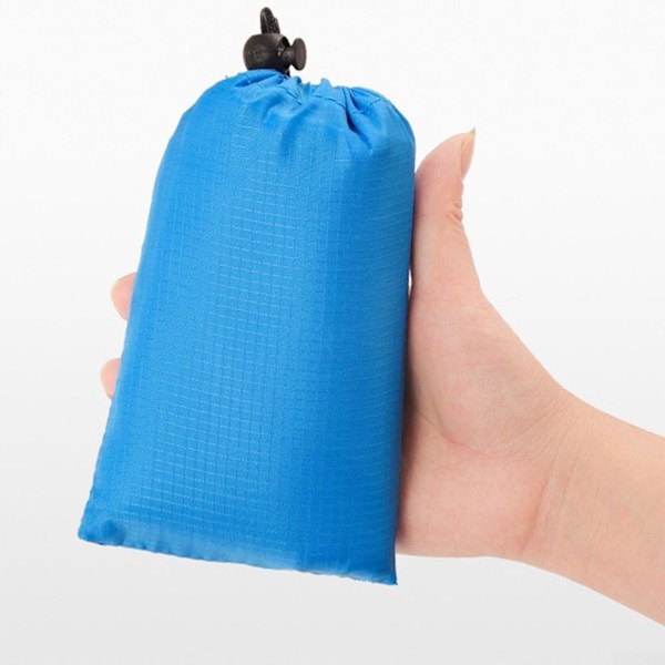 Strandmatte, Piknikpledd Vanntett 140X200 Cm Piknikpledd Strandmatte Egnet For Strandcamping Fotturer Kompakt Lettvekt Orange