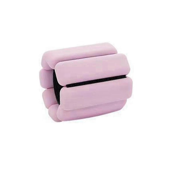Justerbart 1/4 kg Håndleds- og Ankelvægte Sæt til Yoga, Dans, Barre & Pilates Pink 1 Pound