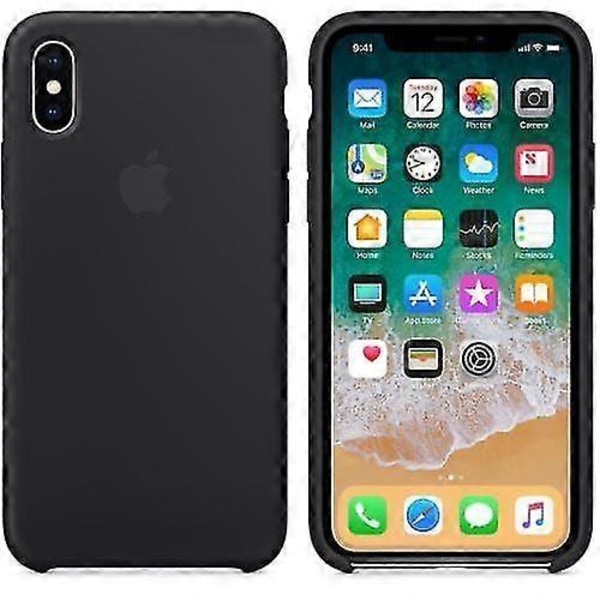 Iphone Xr Silikondeksel (svart)