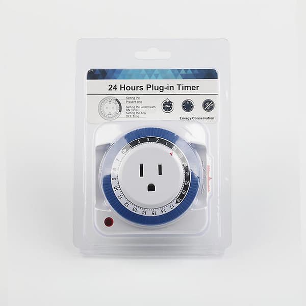 24-timers Elektrisk Uttak Mini Timer, Mekanisk Segment, For å Spare Energi
