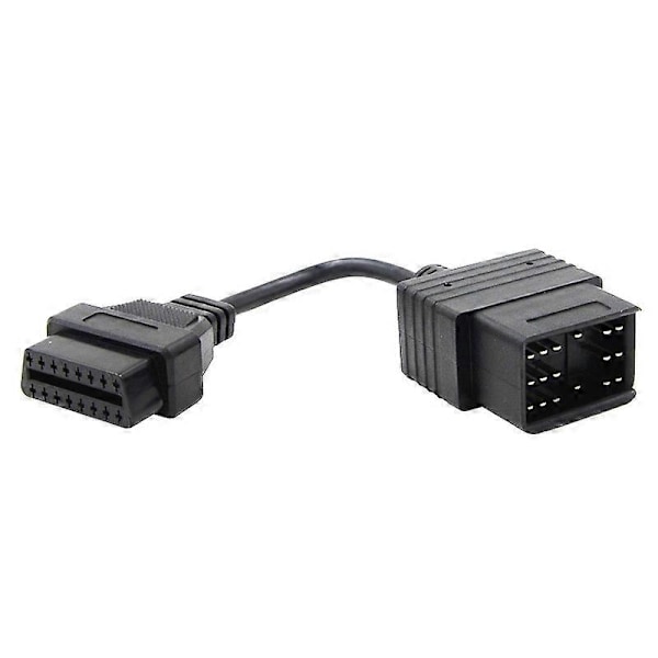(Uusi) 17-nastainen - 16-nastainen OBDII / OBD -diagnostiikka-adapterikaapeli TOYOTA:lle