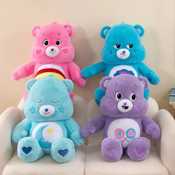 CareBears 27cm Medium Kosedyr Samleobjekt Myk Leke For Barn Jenter Gutter rosa, TH