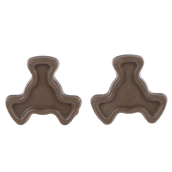 2 stk. 17 mm Mikrobølgeovn Drejeskive Rulleføring Støtte Kobling Bakke Aksel Hfmqv