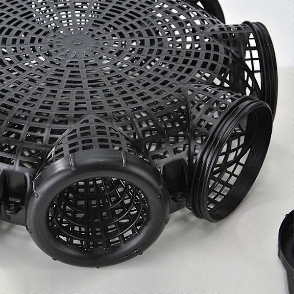 Uusi kuuma muovinen katkarapujen pyydystin kala syöttikala rapu jokirapu rapunuotta ankerias häkki_LL Ash black