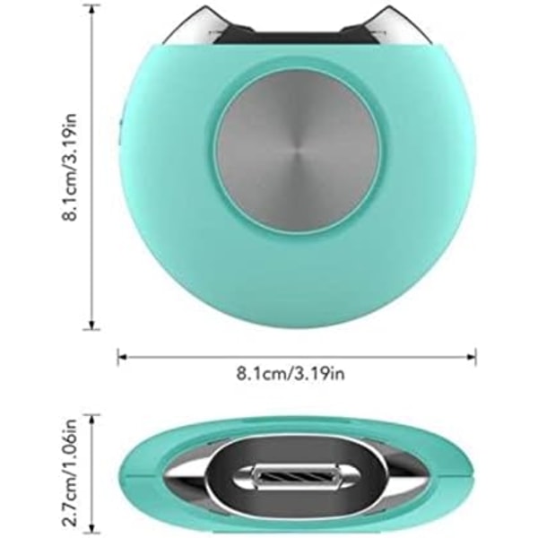 Elektriske og automatiske neglesaks (Farge: Blå)