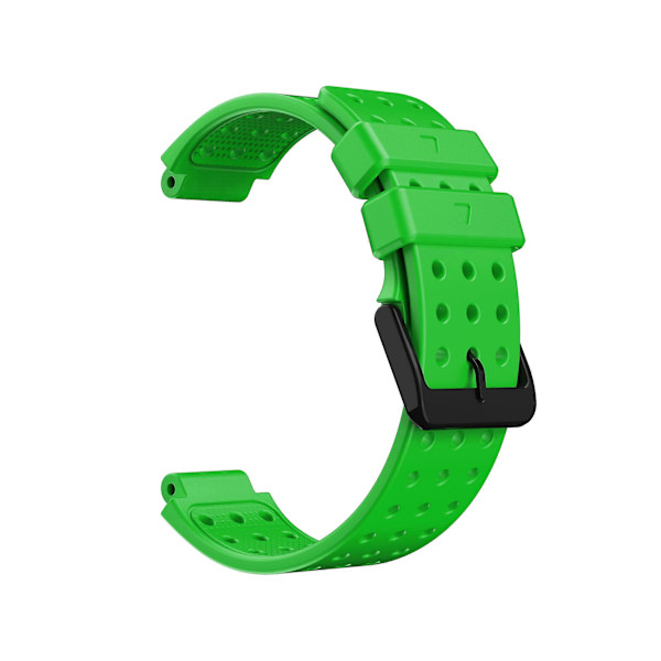 Ranneke Garmin Approach S20 -monokromikellolle, Garmin Approach S20 -silikoninen vaihto-muotiranneke Garminille green
