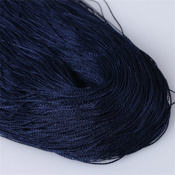 Snoregardins hængende perlegardiner Lys kaffe - Spot Sales - Navy Blue