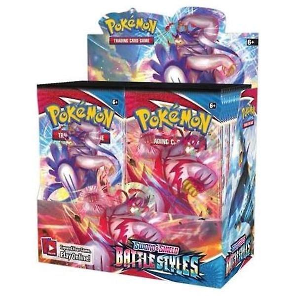 Engelsk Samlekortspil Evolution Booster Box Samleobjekter Kampstile