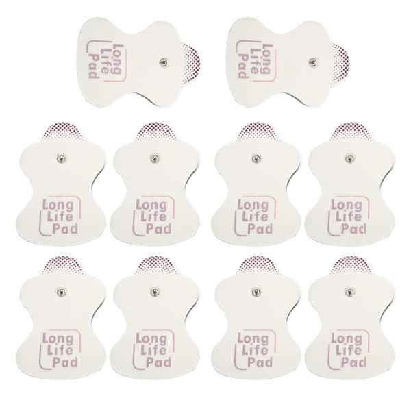 10x elektrodit Omron Massage Long Life Pad 10 kpl, AB